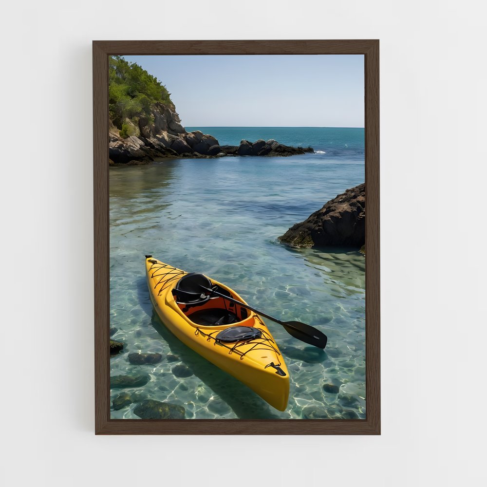 Poster Kayak au Sunrise – affiche Canoë-kayak (vue 5)